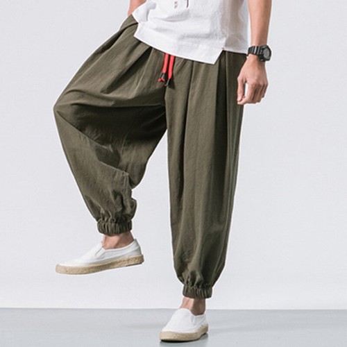 Men summer casual harem - men, pants
