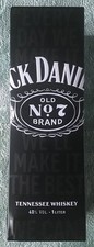 Jack Daniels Old No 7 Branded Empty 1 litre Bottle Tin