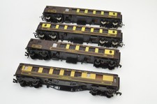 Set of 4 Wrenn OO Gauge Pullman Coaches W6000, W6001, W6012A  - SPARES/REPAIRS