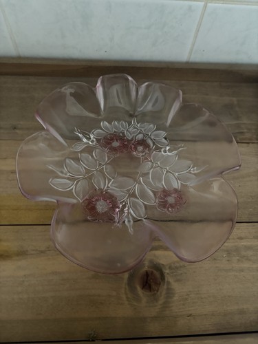 Vintage rosella pink - vintage, glass