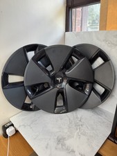 Three Tesla Model 3 Wheel Covers - Hub Cap - Original - 1044271-00-A N2