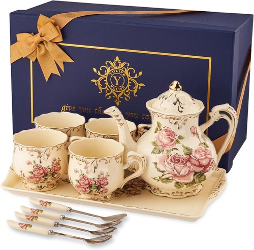 Luxury vintage rose tea - luxury,