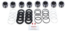 for MITSUBISHI SHOGUN 2006-2015 FRONT Brake Caliper Rebuild Repair Kit Pistons