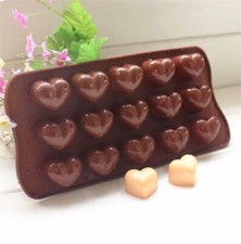15 Love Hearts Silicone Mould