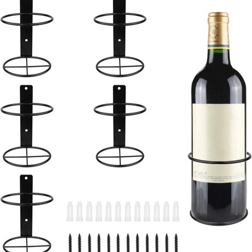 Wall mounted wine bottle - wall,