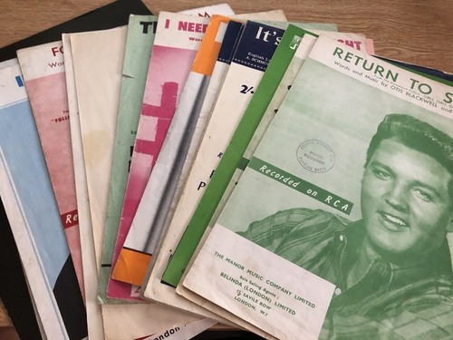 Single song sheet music make - single,