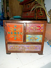 INDIAN HAND PAINTED MANGO WOOD