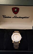 Tonino Lamborghini Two Tone Watch - 18k Gold & Stainless Steel - Swiss Movement 