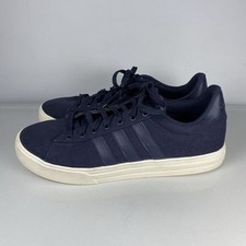 Adidas Daily 2.0 Mens Trainers Skate Shoes Navy Canvas UK 9.5  Ortholite EE7828