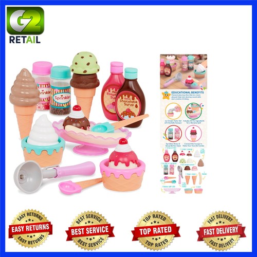 Realistic ice cream parlour - cream,