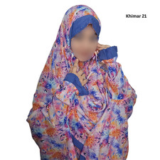 Floral Prayer Khimar – Soft