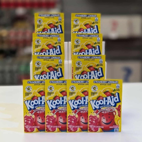 Kool aid strawberry lemonade - aid,