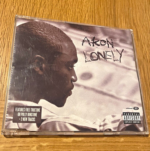 Akon lonely single 2005 - cd,