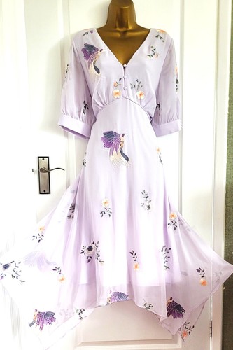 Monsoon bellerose lilac dress - monsoon,