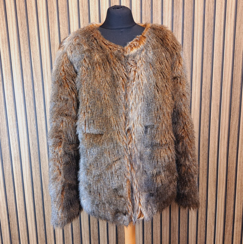 Jones faux fur jacket - h, &