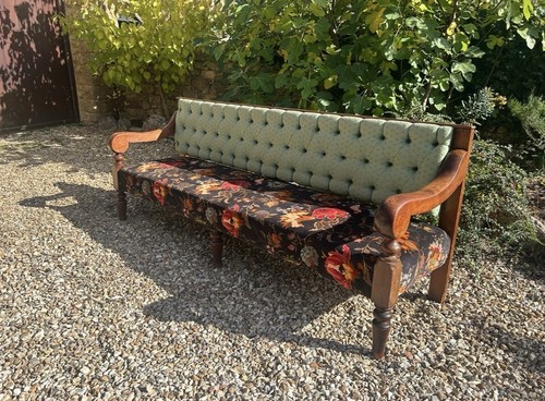 Antique victorian seat - antique,