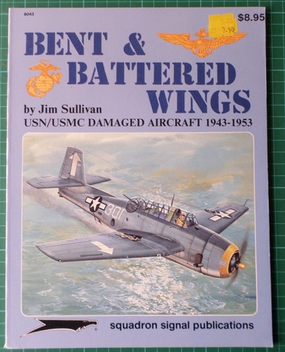 Bent battered wings usn - &,