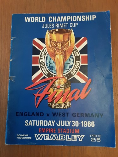 1966 world cup final programme - 1966,