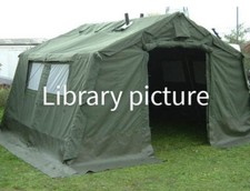 British Army TENT canvas only 12x18 roof & sides MESS SHELTER KITCHEN TARPAULIN
