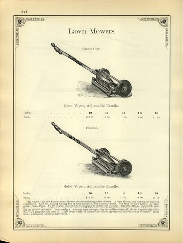 1890 paper ad - ca., vintage