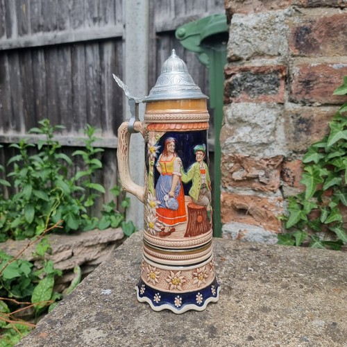 Vintage german musical - vintage, beer