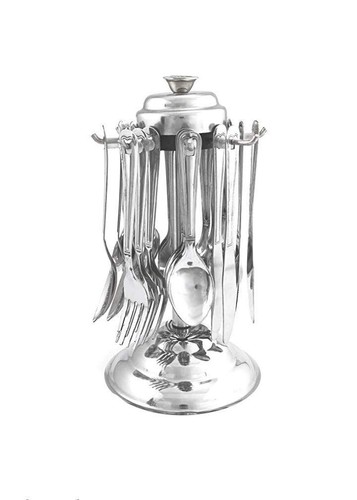 Cutlery set with stand for - set, 6