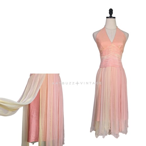 Silk midi dress cocktail gown - silk,