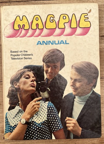 Vintage book magpie - vintage, annual