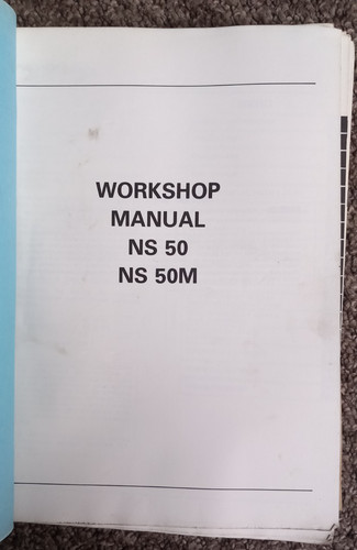 Honda ns50 ns50m melody - s,