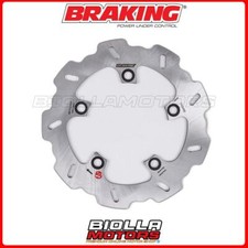 YA34RID REAR BRAKE DISC RIGHT BRAKING YAMAHA YZF R6 600 2012 - FIXED WAVE -