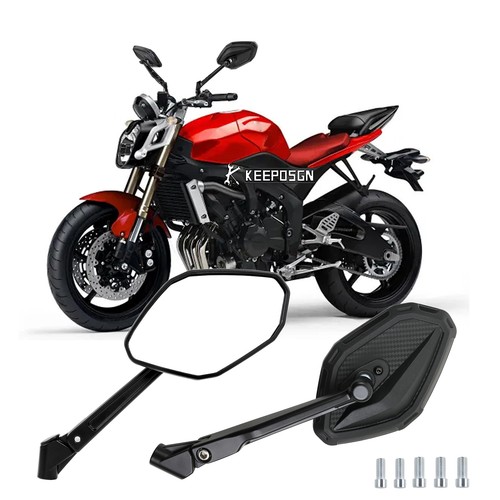 Motorcycle side mirror - side,