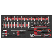 Sealey Tools Socket Set 1/4