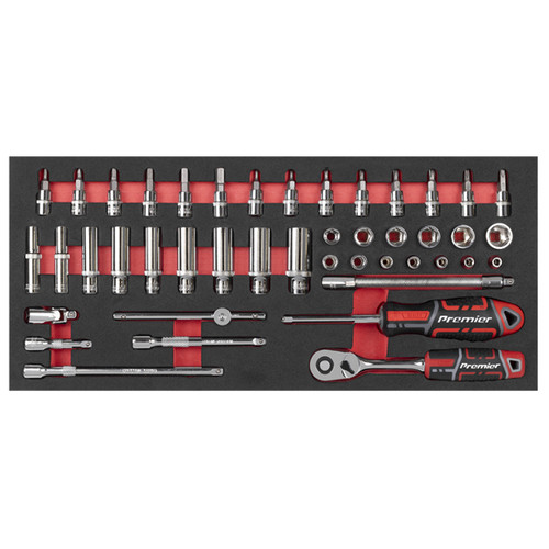 Sealey tools socket set - sealey,