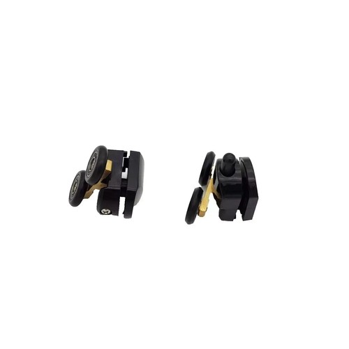 Pcs black shower door - black,