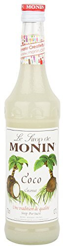 Monin premium coconut syrup - monin,