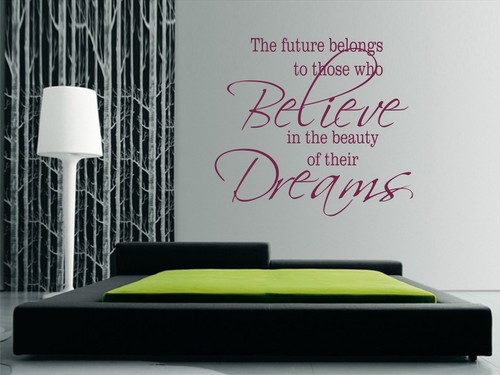 The future belongs those - the,