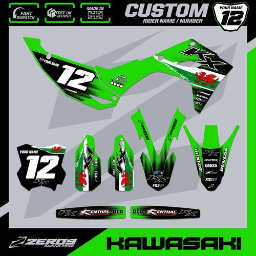 Kawasaki motocross graphics - kawasaki,