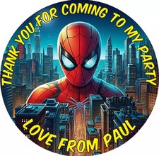 36 Spiderman Personalised