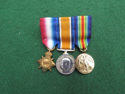 Miniature medal trio - 1,