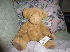 Russ, Vintage Edition, jointed Teddy Bear with original button and certificate