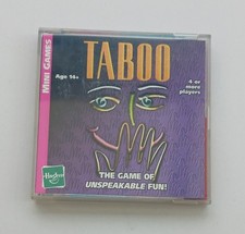 Taboo the game of - the,