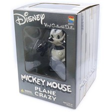 MEDICOM TOY x Disney VCD MICKEY MOUSE PLANE CRAZY Disney Vinyl Collectible