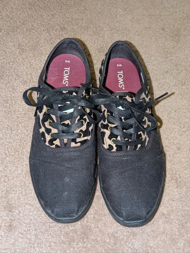 Toms leopard print - leopard, cordones