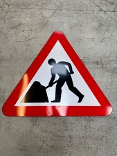 Men At Work 750mm Road Traffic Sign Pedestrian Safety Road Street Works