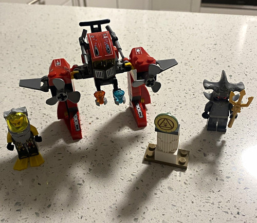 Lego atlantis 7977 - atlantis, seabed