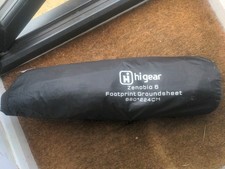 Higear Zenobia 6 Footprint Groundsheet Used Excellent Condition