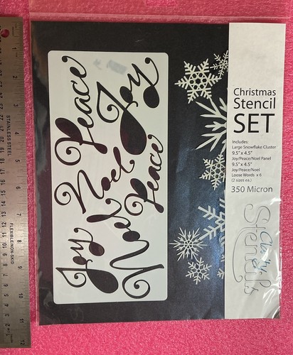 Clarity stencils christmas - clarity,
