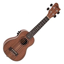 Koa Soprano Electro-Ukulele by