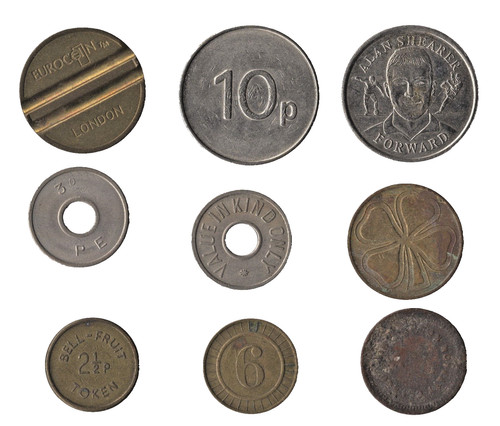 Old tokens bulk lot - old,