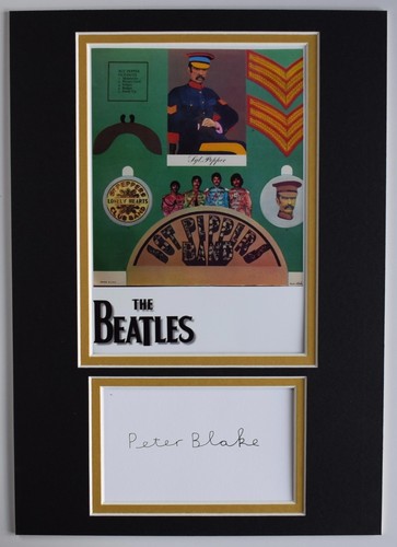 Peter blake signed - peter,